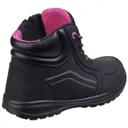 Amblers Mens Safety AS601 Lydia Composite Safety Boots - Black, Size 6.5