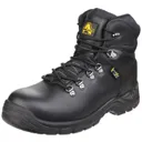 Amblers Mens Safety As335 Poron Xrd Internal Metatarsal Safety Boots - Black, Size 4