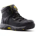 Amblers Safety As803 Waterproof Wide Fit Safety Boot - Black, Size 8