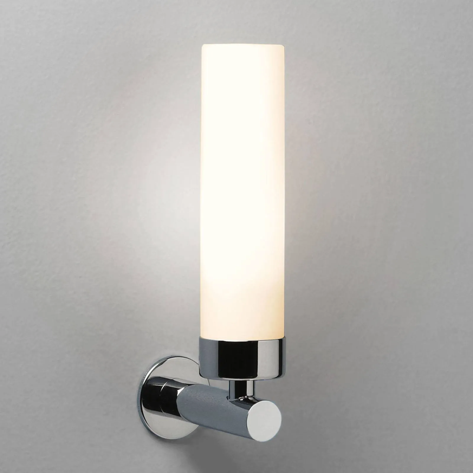 Astro Tube mirror wall light chrome