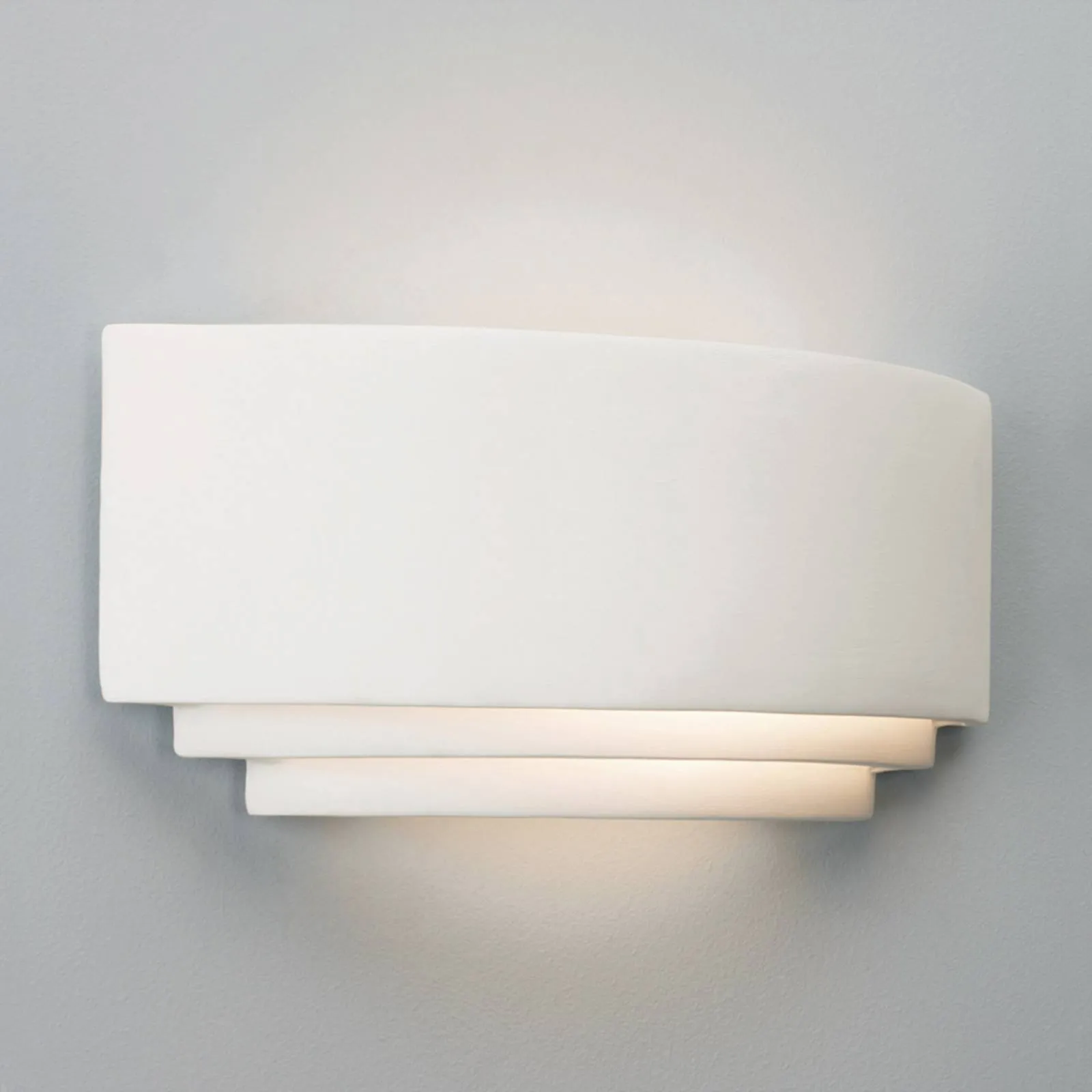 Astro Amalfi 315 ceramic wall light white 31.5 cm