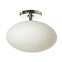 Zeppo Bathroom Ceiling Light Oval IP44