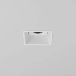 Astro Minima Square LED downlight, IP65, white