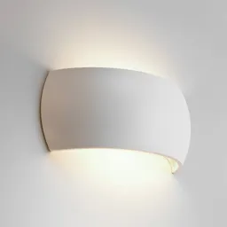 Astro Milo wall light, white ceramics 30.8 cm