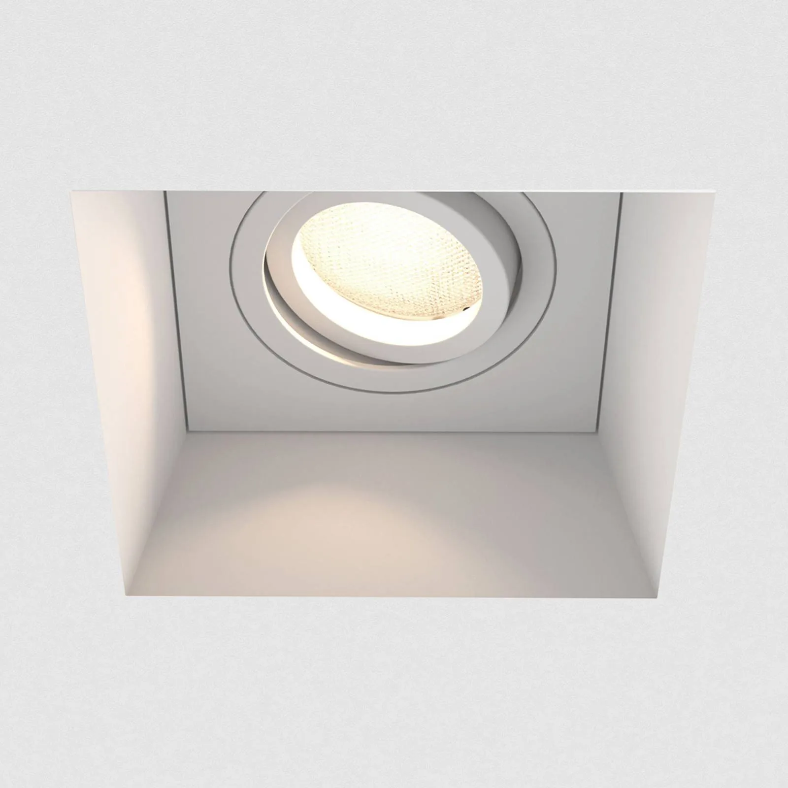 Astro Blanco Square Adjustable plaster downlight