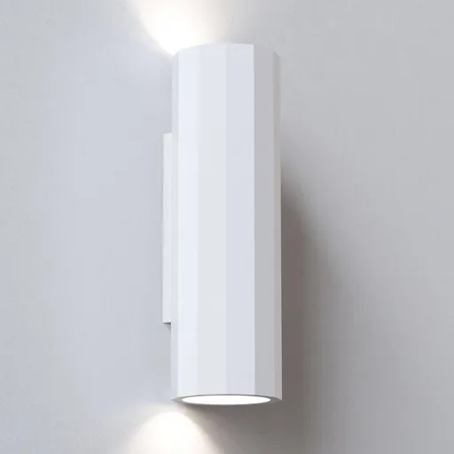 Astro Shadow 300 wall lamp, plaster, two-bulb