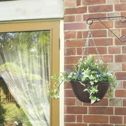 Smart Garden Easy artificial Plastic Hanging basket, 30cm