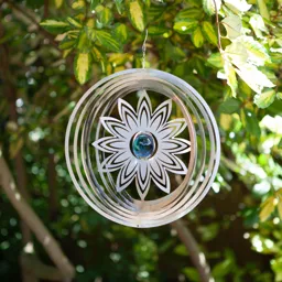 Flamboya Floral orb Wind spinner 30cm
