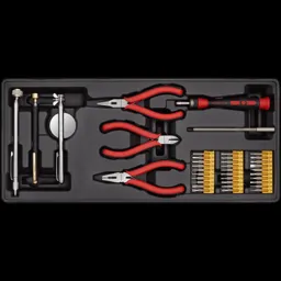 Sealey 38 Piece Precision and Pick Up Tool Set in Module Tray