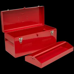 Sealey Heavy Duty Metal Tool Box and Tote Tray - 510mm