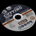 Sealey Metal Cutting Disc - 125mm, 1mm, Pack of 1