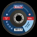 Sealey Zirconium Abrasive Flap Disc - 125mm, 80g