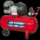 Sealey SAC05030 Air Compressor 50 Litre - 240v