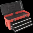 Sealey 3 Drawer Plastic Tool Box - 580mm
