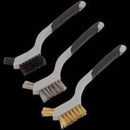 Sealey 3 Piece Mini Wire Hand Brush Set