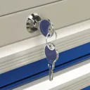 Sealey Premier Industrial Workstation Cabinet 6 Drawer - Blue / Grey