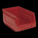 Sealey Plastic Storage Bin 105 x 165 x 83mm - RED, Pack of 24