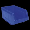 Sealey Plastic Storage Bin 209 x 356 x 164mm - Blue, Pack of 12