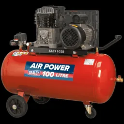 Sealey SAC1103B Air Compressor 100 Litre - 240v