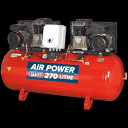 Sealey SAC1276B Air Compressor 270 Litre - 240v