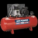 Sealey SAC2153B Air Compressor 150 Litre - 240v