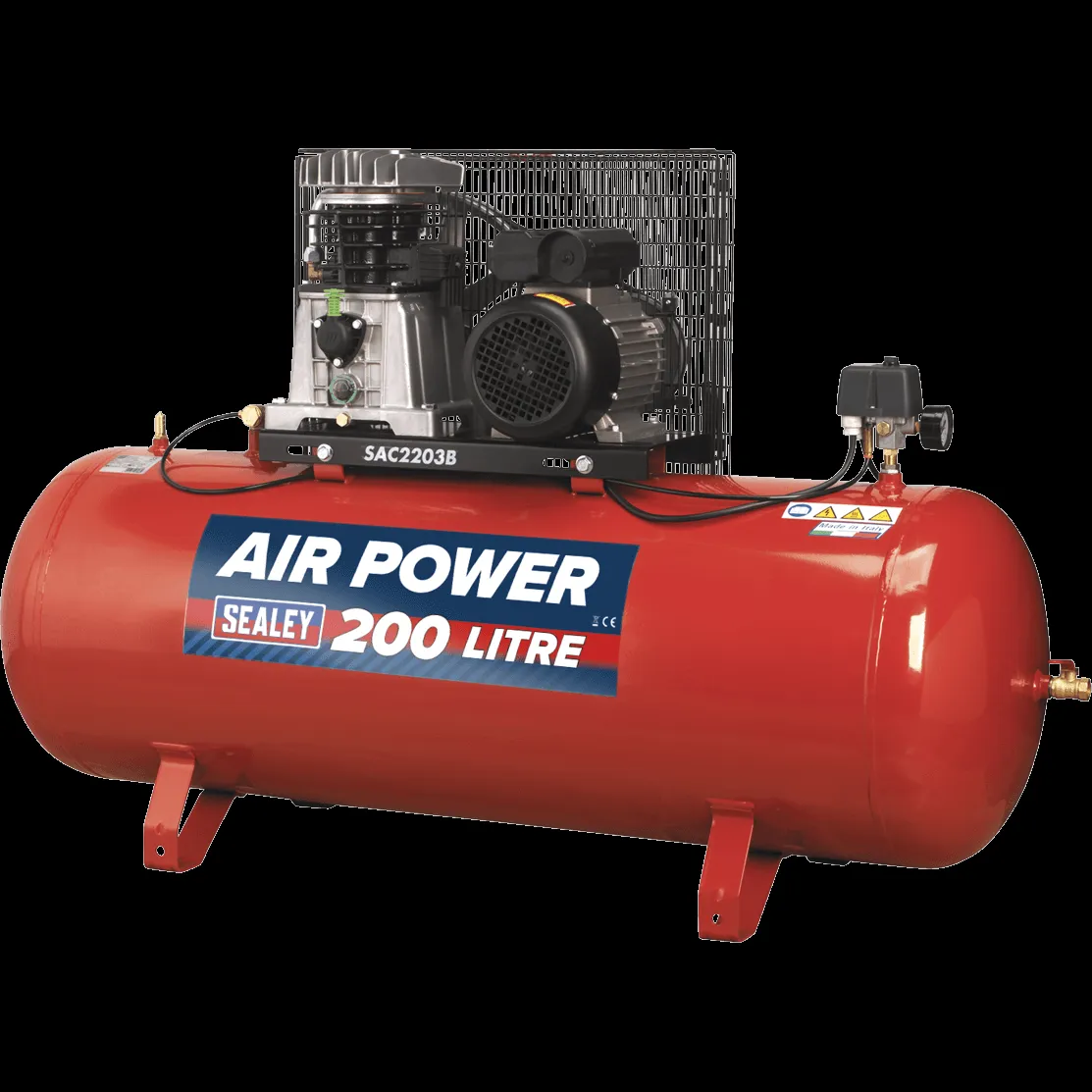 Sealey SAC2203B Air Compressor 200 Litre - 240v