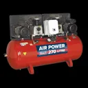 Sealey SAC2276B Air Compressor 270 Litre - 240v