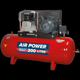 Sealey SAC42055B Air Compressor 200 Litre - 415v