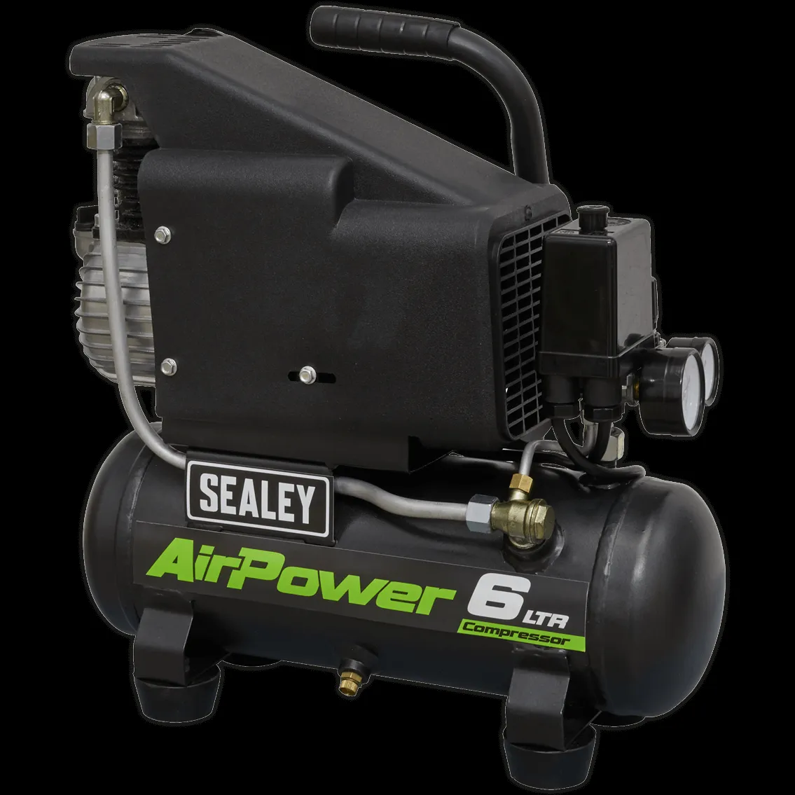 Sealey SAC0610E Air Compressor 6 Litre - 240v