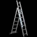 Sealey 3 Way Combination Ladder - 5.1m