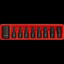 Sealey 8 Piece 1/2" Drive Impact Torx Socket Bit Set - 1/2"