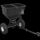 Sealey Tow Behind Feed, Grass and Salt Broadcast Spreader - 80kg