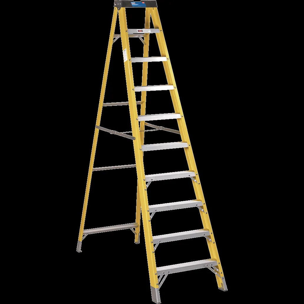 Sealey Trade Fibreglass Step Ladder - 9
