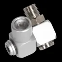 Sealey Female to Male Z Swivel Air Tool Connector - 1/4" Bsp