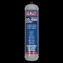 Sealey Carbon Dioxide Gas Disposable Cylinder - 390g