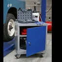 Sealey Premier Industrial Mobile Single Cabinet - Blue / Grey