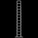 Sealey Extending Telescopic Ladder - 3.8m