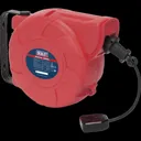 Sealey Wall Mounted Auto Cable Extension Reel - 25m