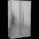 Sealey Extra Wide 5 Shelf Floor Cabinet - Galvanized Steel
