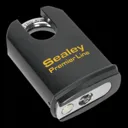 Sealey Steel Padlock Shrouded Shackle - 61mm, Standard