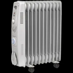 Sealey RD2500T Oil Filled Radiator with Thermostat and Timer - 240v