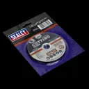 Sealey Metal Cutting Disc - 100mm, 1.2mm, Pack of 5