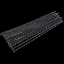 Sealey Black Cable Ties - 450mm, 7.6mm