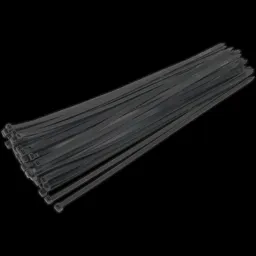Sealey Black Cable Ties - 650mm, 12mm