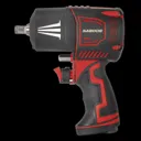 Sealey SA6006 Heavy Duty Twin Hammer Composite Air Impact Wrench 1/2" Drive