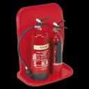 Sealey Double Fire Extinguisher Stand