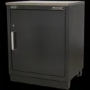 Sealey Premier Heavy Duty Modular Floor Cabinet Single Door MSS System - Black