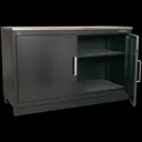 Sealey Premier Heavy Duty Modular Floor Cabinet 2 Door MSS System - Black