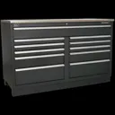 Sealey Premier Heavy Duty Modular Floor Cabinet MSS System - Black