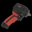 Sealey SA6002S Stubby Twin Hammer Air Impact Wrench 1/2" Drive